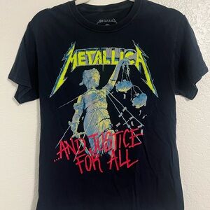 Metallica Black Graphic T-Shirt